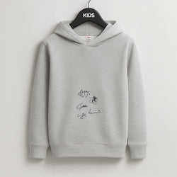 1D Signatures Kids Grey Hoodie