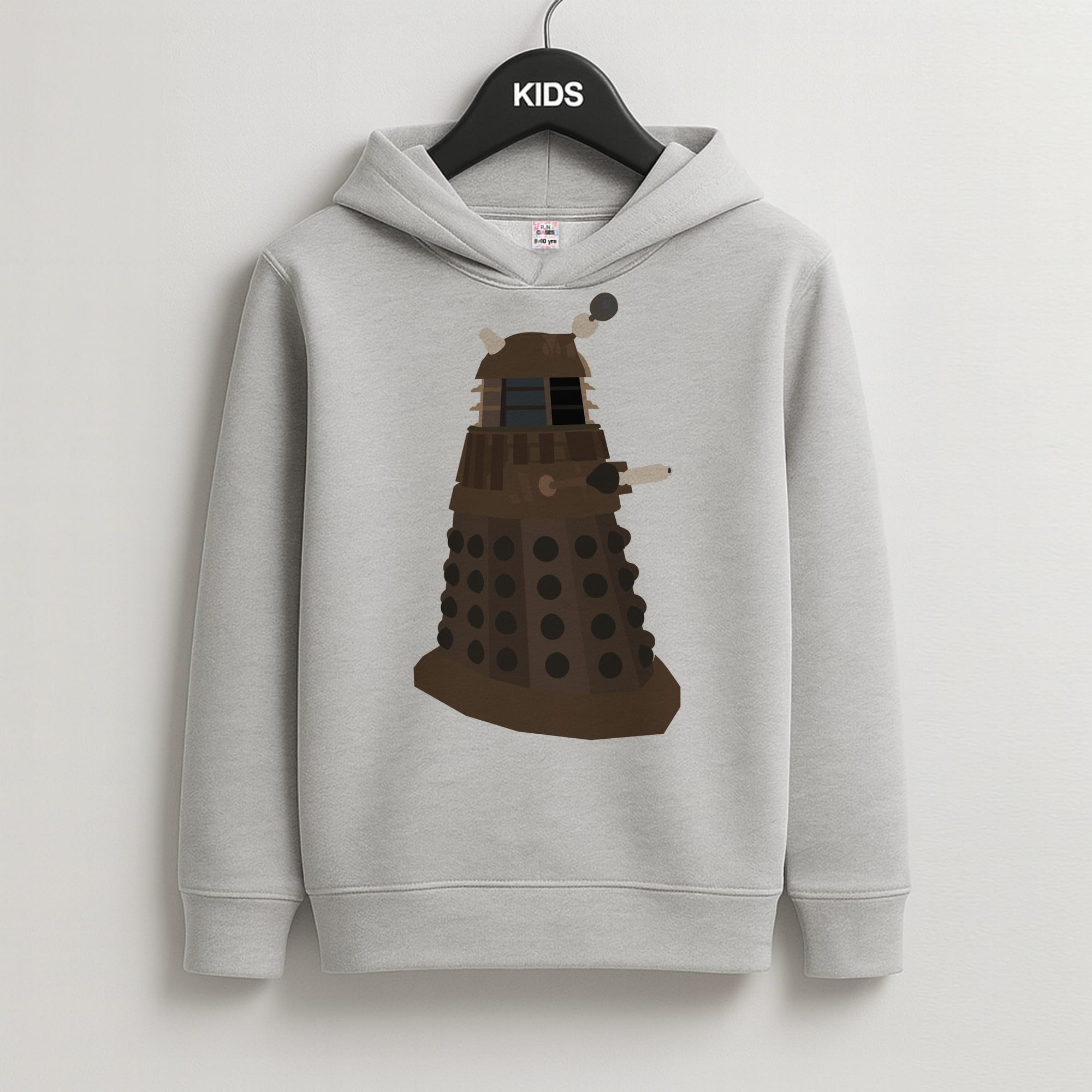 Dalek Kids Grey Hoodie
