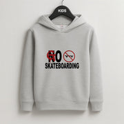 Go Skateboarding - Skate Aesthetic  Kids Hoodie 2