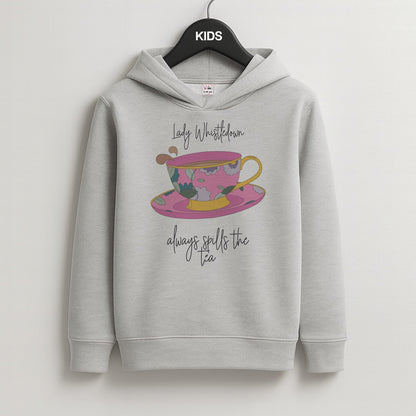 Lady Whistledown Kids Grey Hoodie
