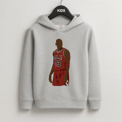 Jordan - Basketball Kids Grey Hoodie