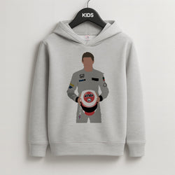 Button - F1 Kids Grey Hoodie