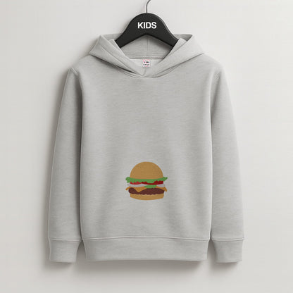 Krabby Patty Kids Grey Hoodie