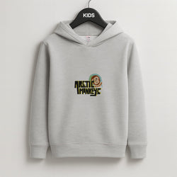 Space Monkey Kids Grey Hoodie
