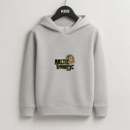 Space Monkey Kids Grey Hoodie