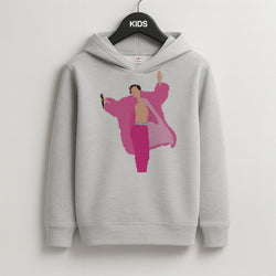 Harry Pink Coat  Kids Hoodie
