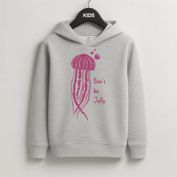 Don't Be Jelly - Sealife Kids Grey Hoodie