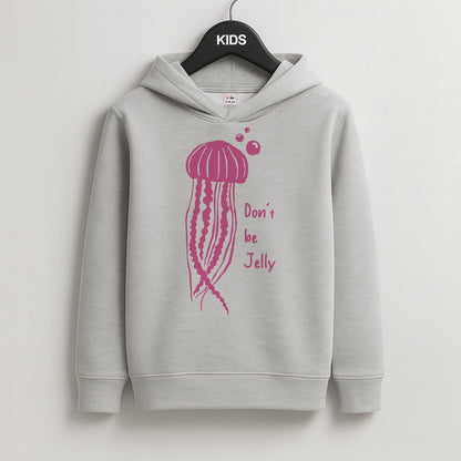 Don't Be Jelly - Sealife Kids Grey Hoodie