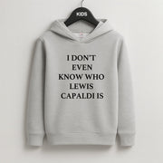 I Don't Even Know Kids Hoodie 2