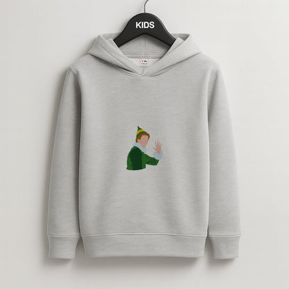 Wave - Elf Kids Grey Hoodie