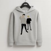 Standing - S & C Kids Hoodie 2