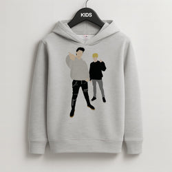Standing - S & C Kids Grey Hoodie