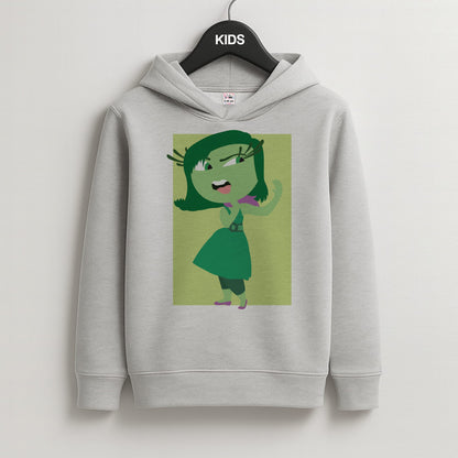 Disgust - Inside Out Kids Grey Hoodie