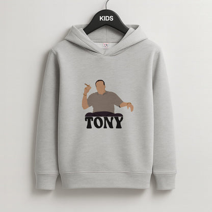 Tony Kids Grey Hoodie