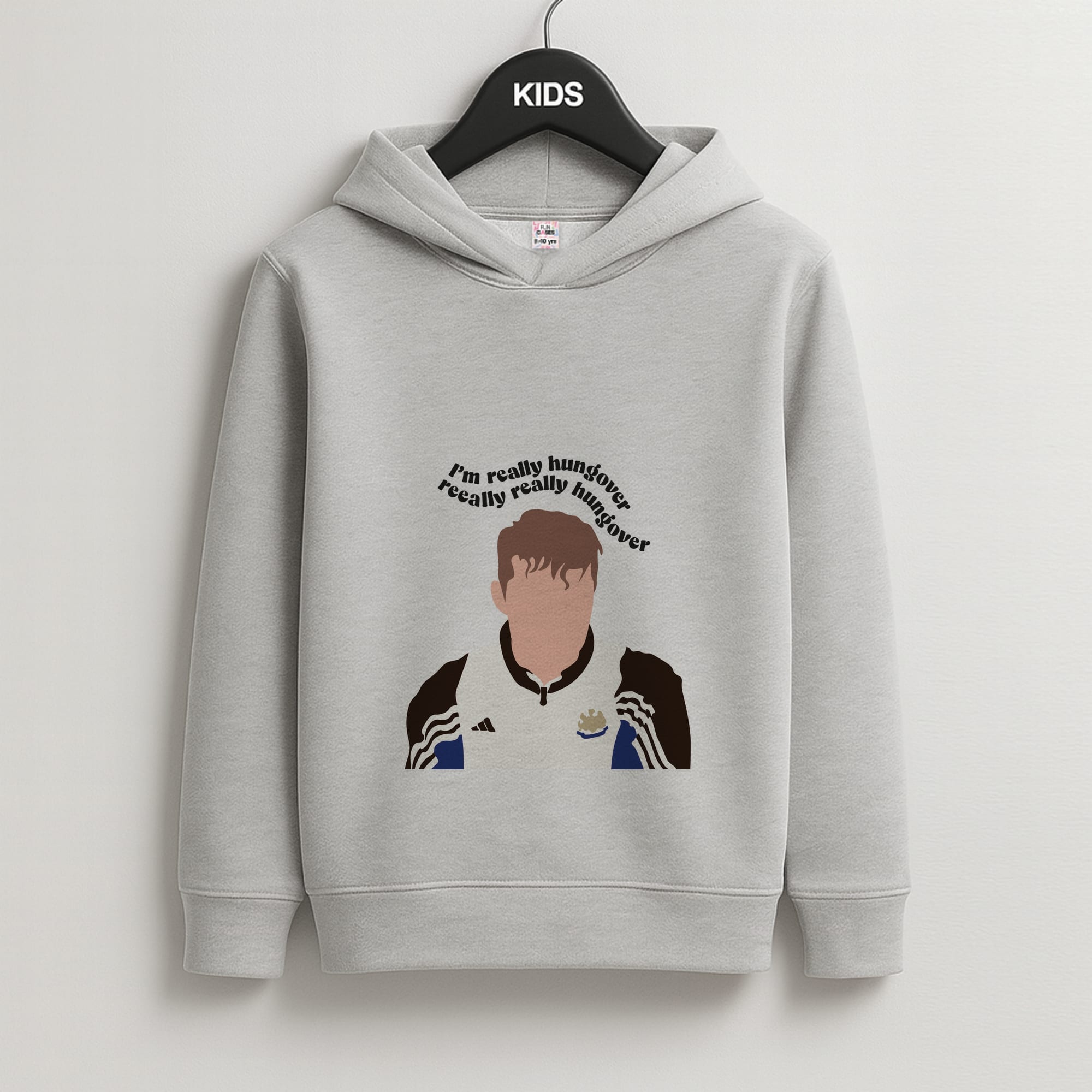 I'm Really Hungover - Fender Kids Grey Hoodie