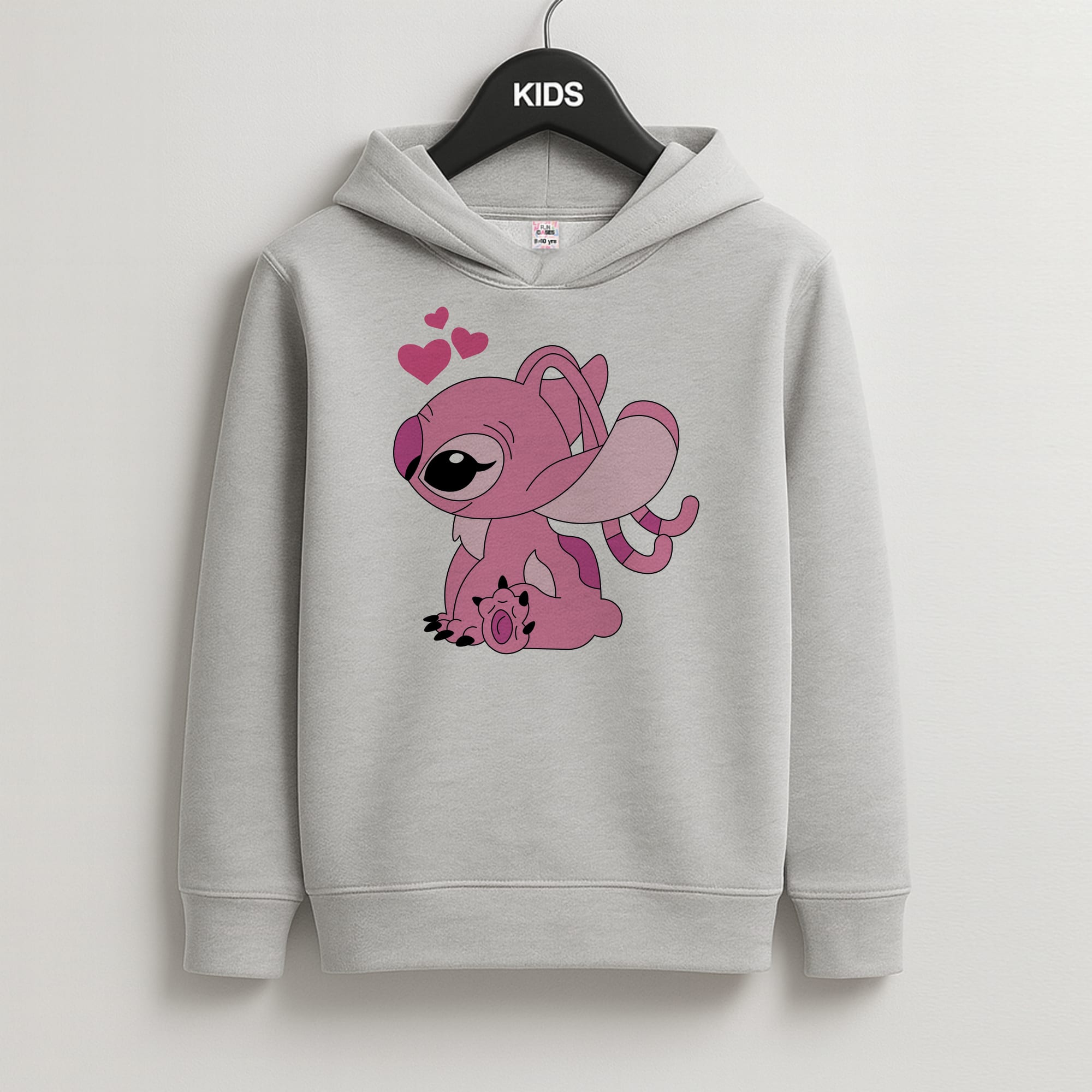 Angel Valentine's Kids Hoodie