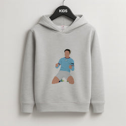 Grealish - Football Kids Grey Hoodie