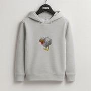 Mining Chicken Kids Hoodie 2