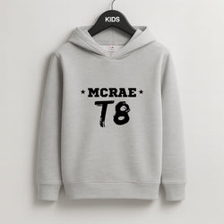 Pink T8 Sports Kids Grey Hoodie