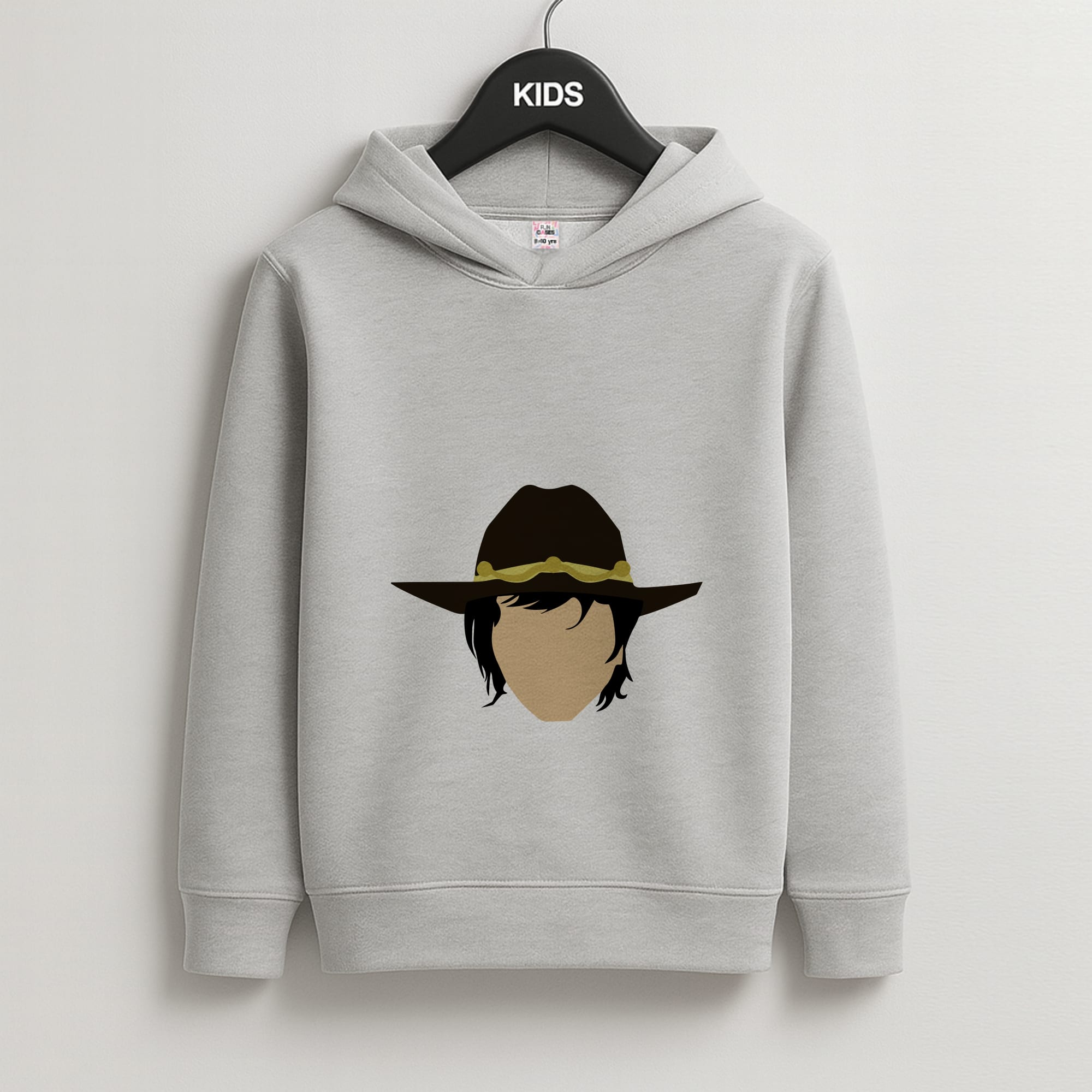 Carl Grimes - TWD Kids Grey Hoodie