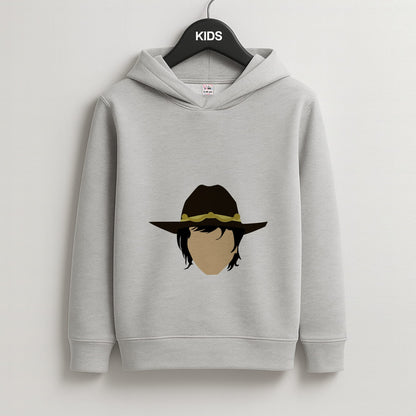 Carl Grimes - TWD Kids Grey Hoodie