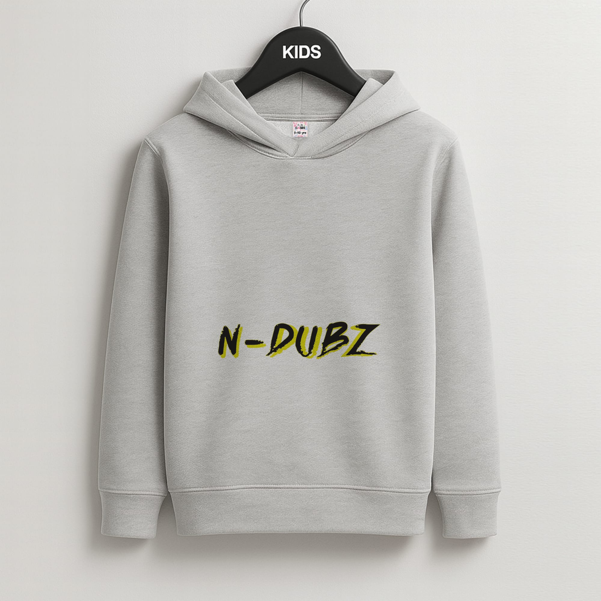 Logo - N-Dubz Kids Grey Hoodie