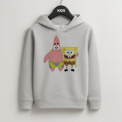 Patrick And Sponge Kids Hoodie