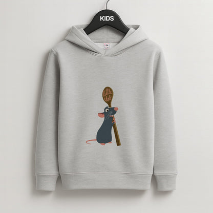 Chef Rat Kids Grey Hoodie