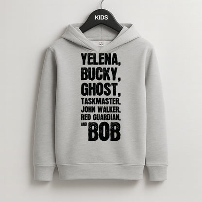 Antiheroes List Kids Grey Hoodie