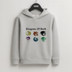 Dragons Of Berk Kids Grey Hoodie