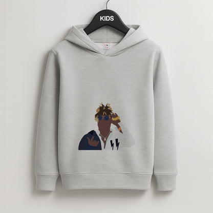 Swag - Juice WRLD Kids Grey Hoodie