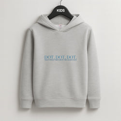 Dot, Dot, Dot Kids Grey Hoodie