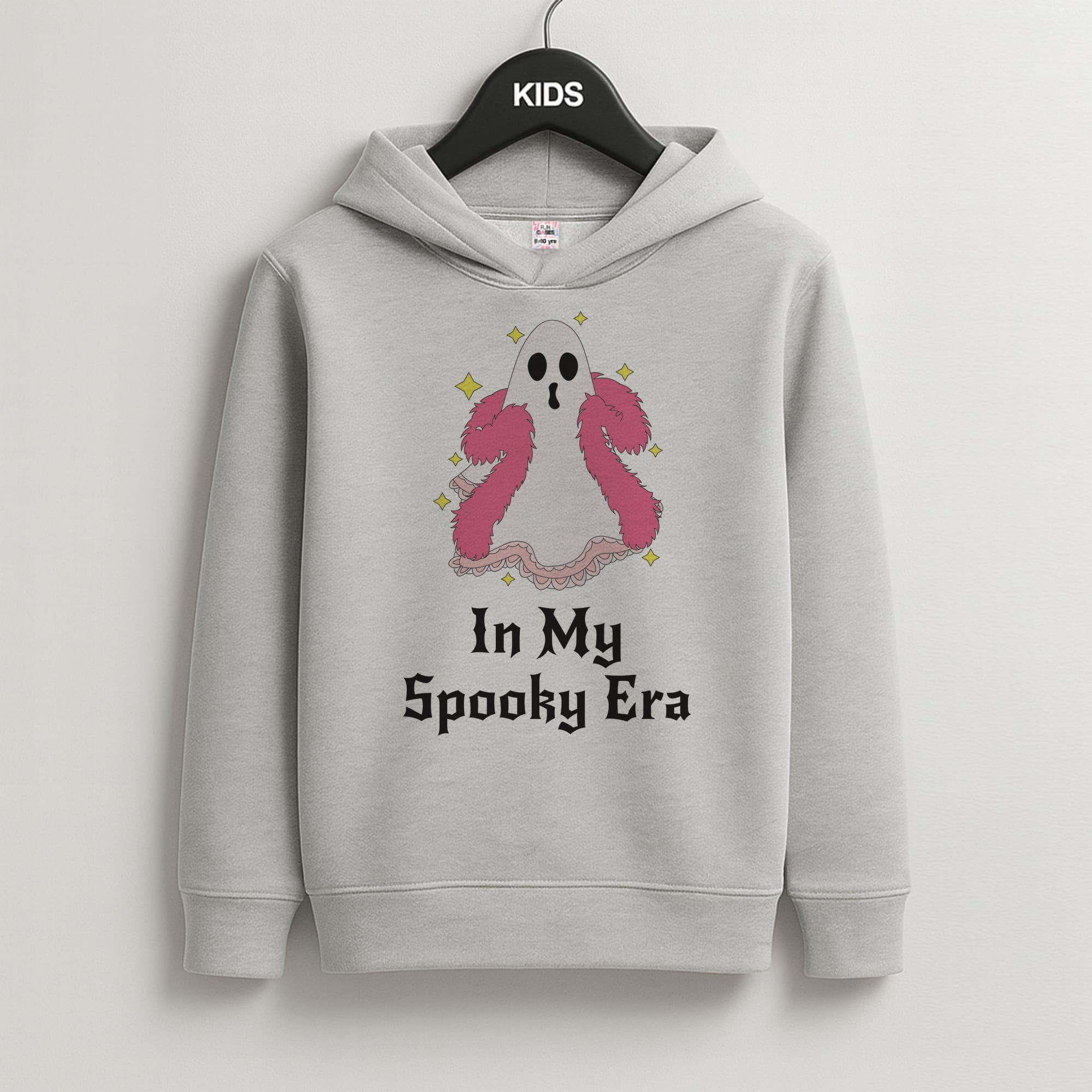 In My Spooky Era Kids Grey Hoodie