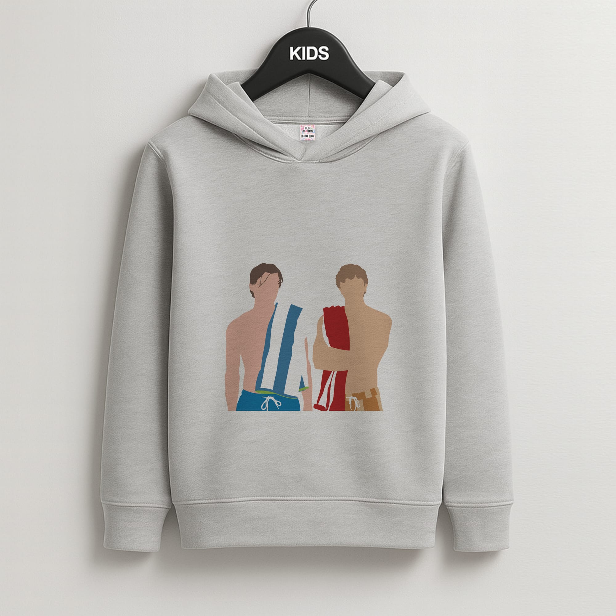 Conrad And Jeremiah - TSITP Kids Grey Hoodie