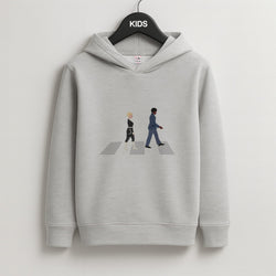 Music Walk - Doctor Who Kids Grey Hoodie