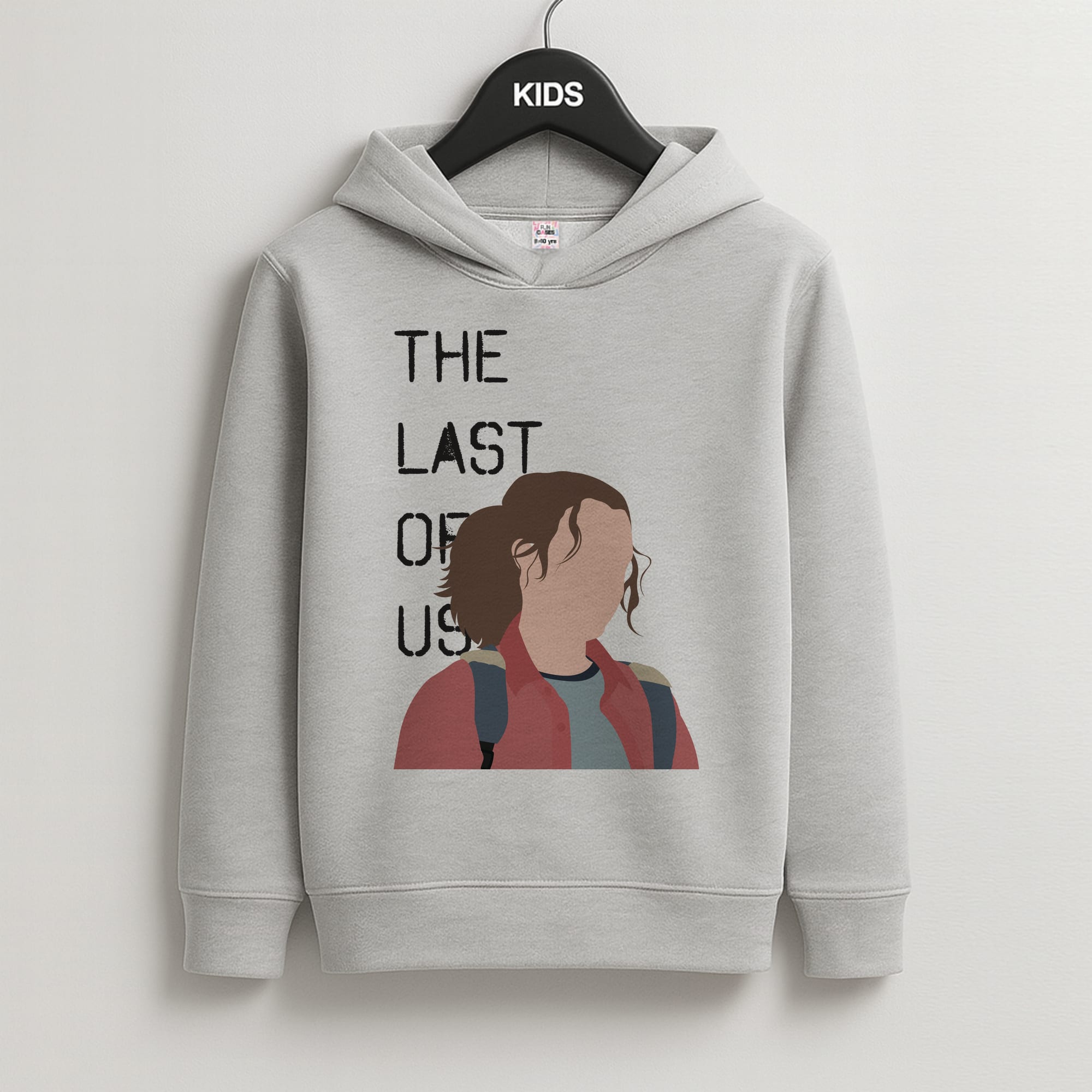 Ellie Title Kids Grey Hoodie