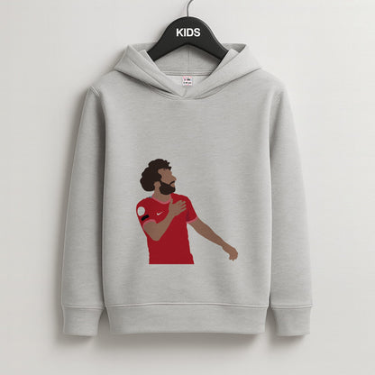Salah - Football Kids Grey Hoodie