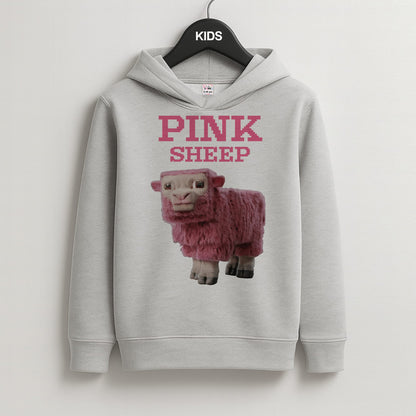 Pink Sheep Kids Grey Hoodie