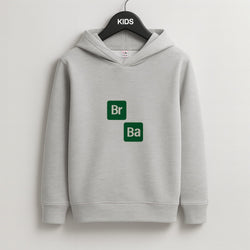 Periodic Table Kids Grey Hoodie