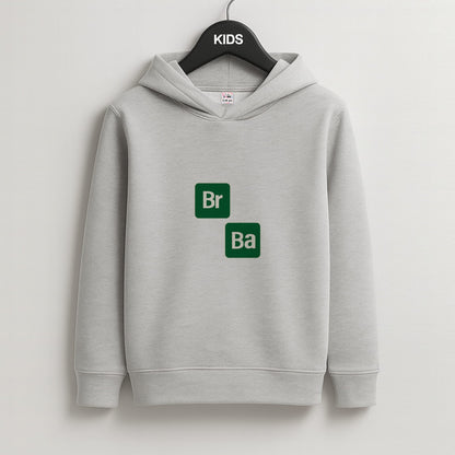 Periodic Table Kids Grey Hoodie
