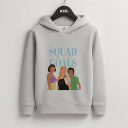 Squad Goals - Mamma Mia Kids Grey Hoodie