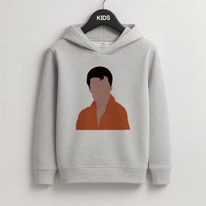 Faceless Elvis Kids Grey Hoodie