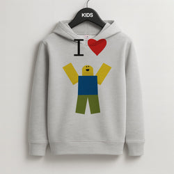 I love Blox Gaming Kids Hoodie