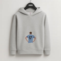 De Bruyne - Football Kids Grey Hoodie