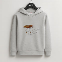 Moom Umbrellas Kids Grey Hoodie