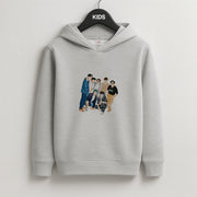 Casual K-Pop Band Band Kids Hoodie 2