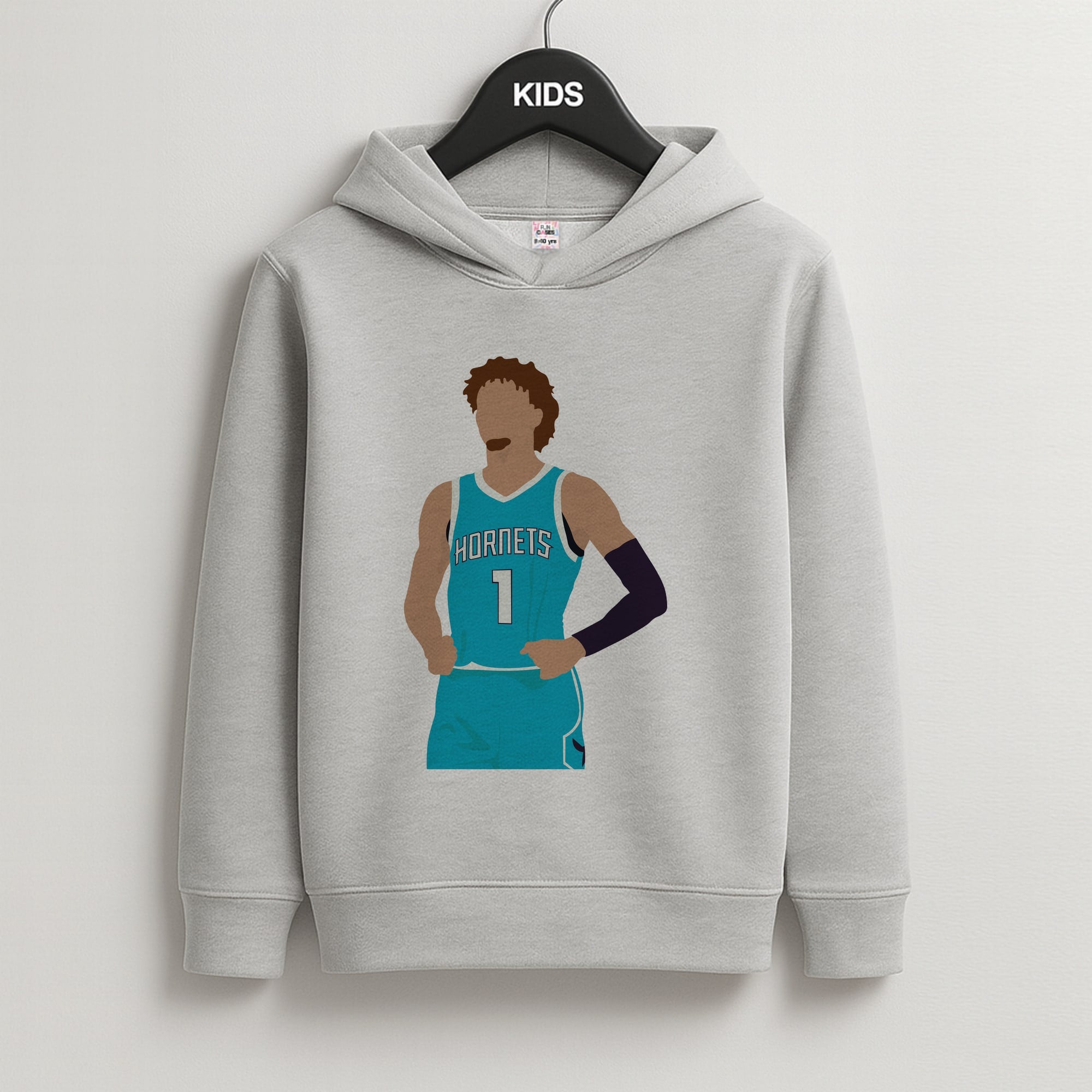 Lamelo - Basketball Kids Grey Hoodie
