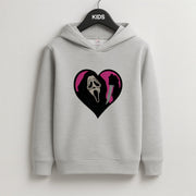 Heart face - Halloween Kids Hoodie 2
