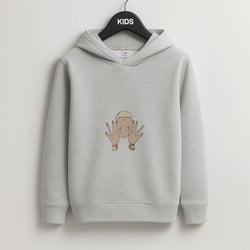 Versan Face Kids Grey Hoodie