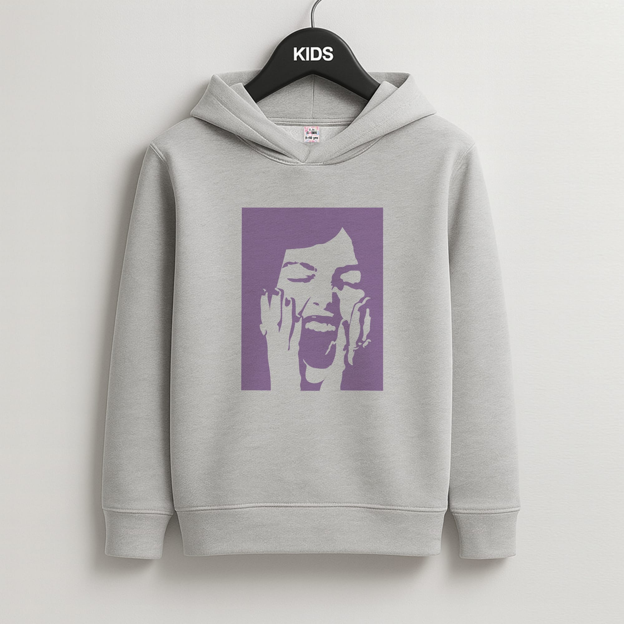 Scream - Olivia Kids Grey Hoodie